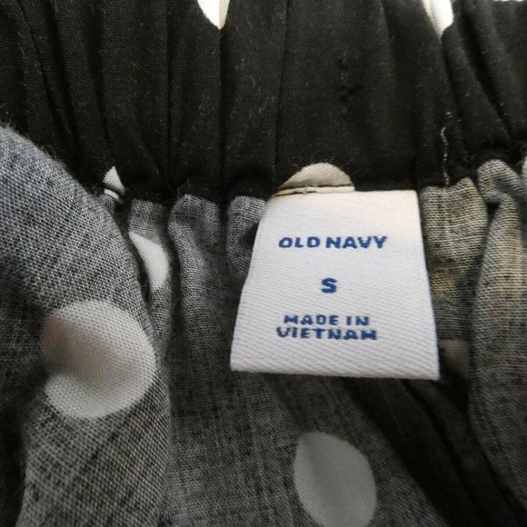 NWT Skirt Black Polka Dot Wear for Church Office Work Old Navy Women Size S - Picture 8 of 10